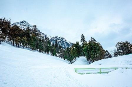 Manali one of the best snowfall places in India